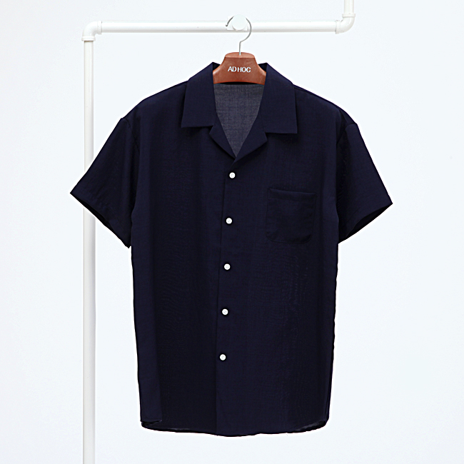 NEW MEN BUSINESS DRESS SHIRT Lapel Collar Solid Sh